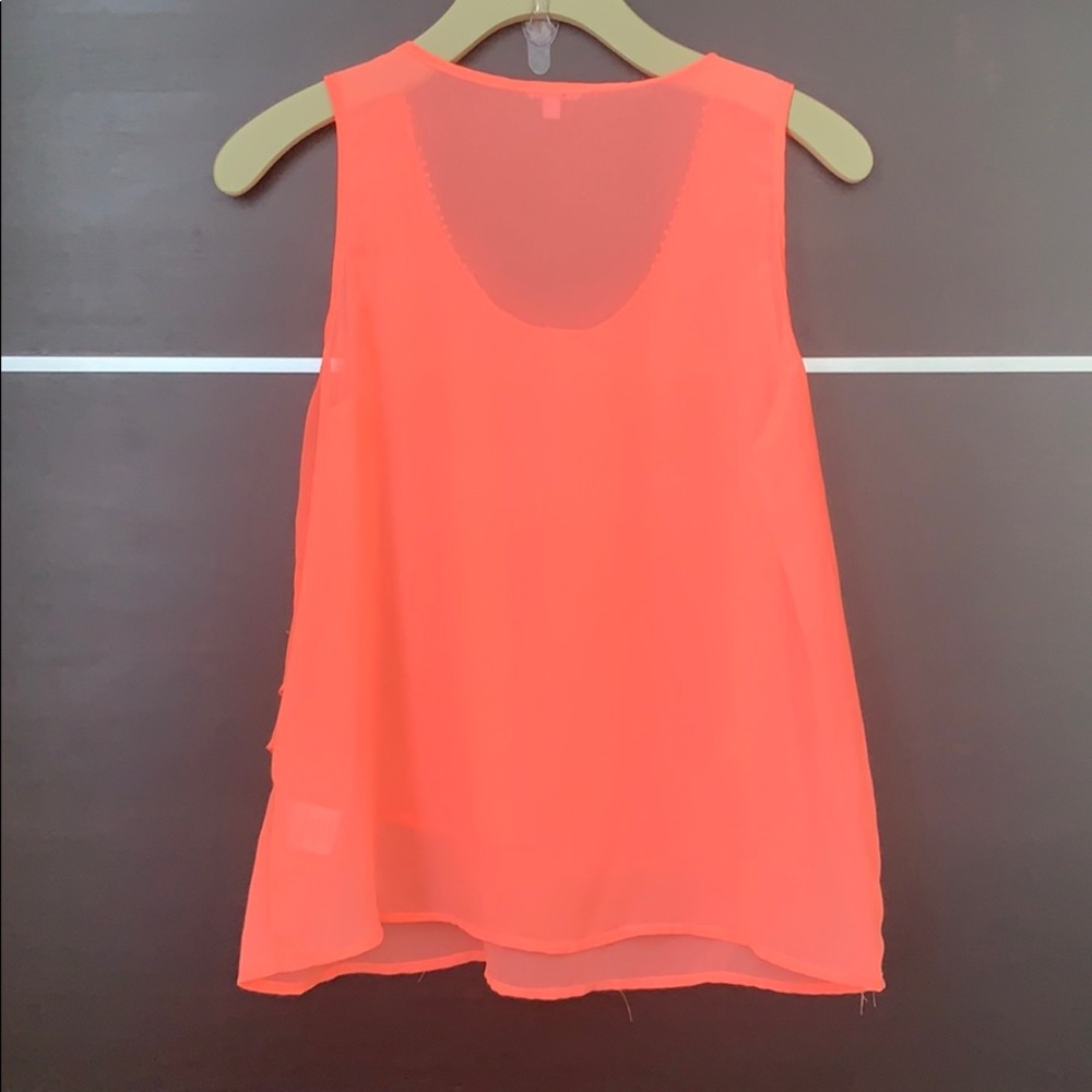 Charlotte Russe Sheer Bejeweled Neckline Top - Picture 2 of 5